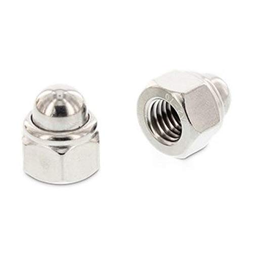 Sechskant-Hutmuttern DIN 986 A2-70 M 12 SW 19 (VPE 50 Stk)