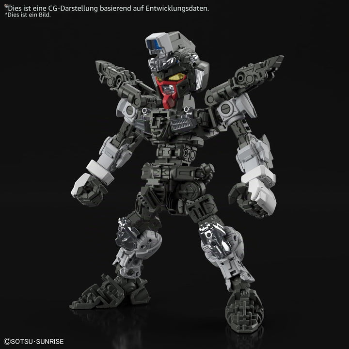 BANDAI SPIRITS(バンダイ スピリッツ) MGSD Mobile Suit Gundam Seed Freedom Gundam Farbkodiertes Kunststoffmodel