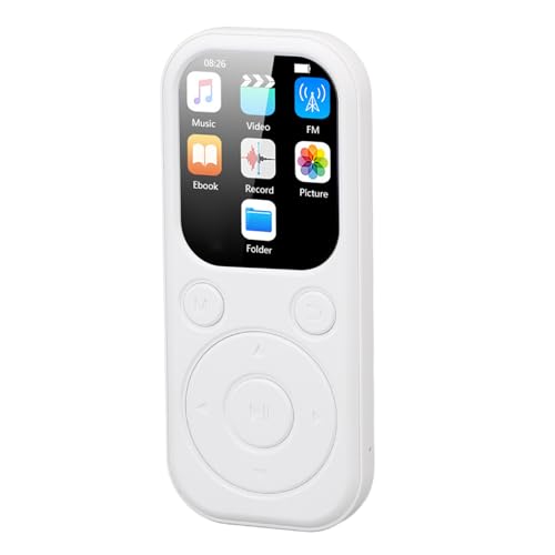 MP3-Player mit Bluetooth 5.4, 2,01 Zoll Bildschirm, Sprachaufzeichnung, 128 GB Erweiterbarer Speiche