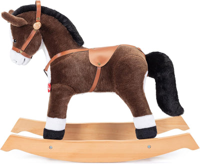 Trudi 29708 8006529297084 Tiere Braun (Rocking Horse Brown)