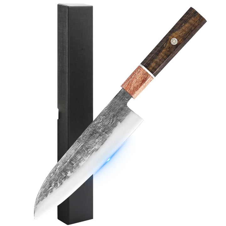 Professionelles japanisches Kochmesser, Küche High Carbon Ultra Sharp Chefs Messer mit ergonomischem