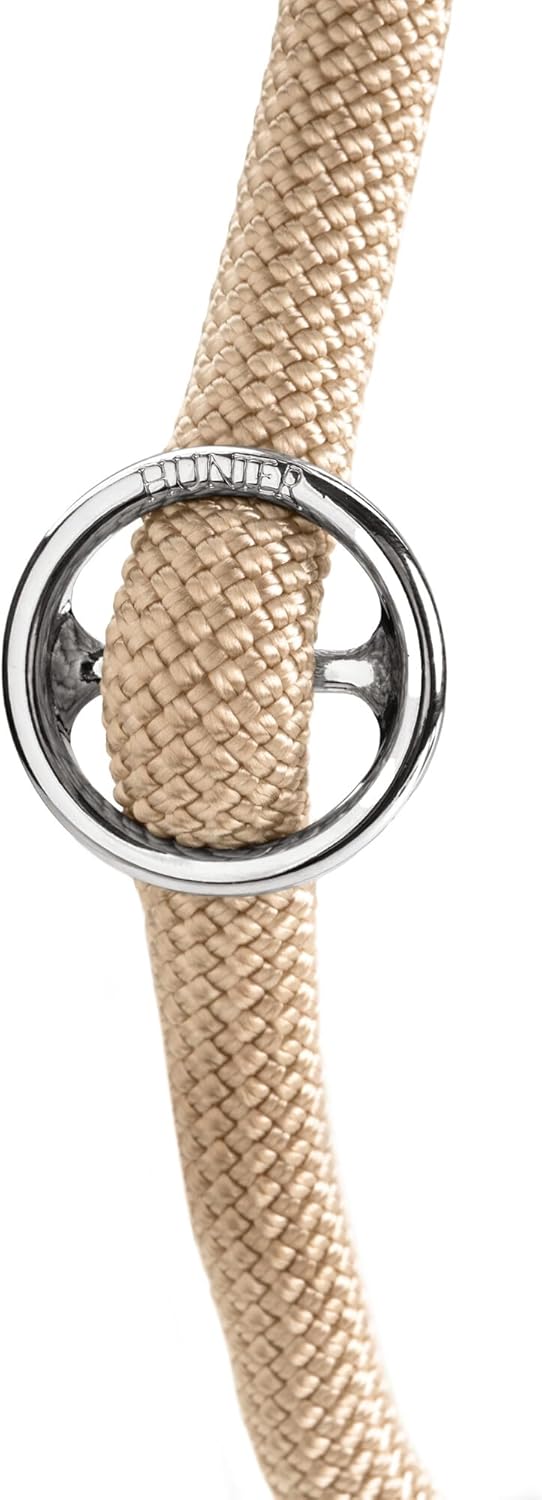 HUNTER Retriever-Hundeleine FREESTYLE, Farbe: beige, integrierte Halsung, stufenlos verstellbar, wit