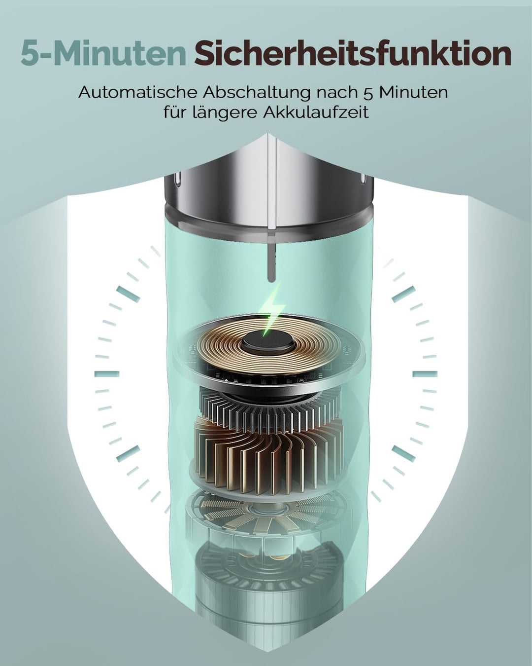 Maestri House Milchaufschäumer Mit Stufenloser Geschwindigkeitsregelung, Usb Aufladbar Milchaufschäu