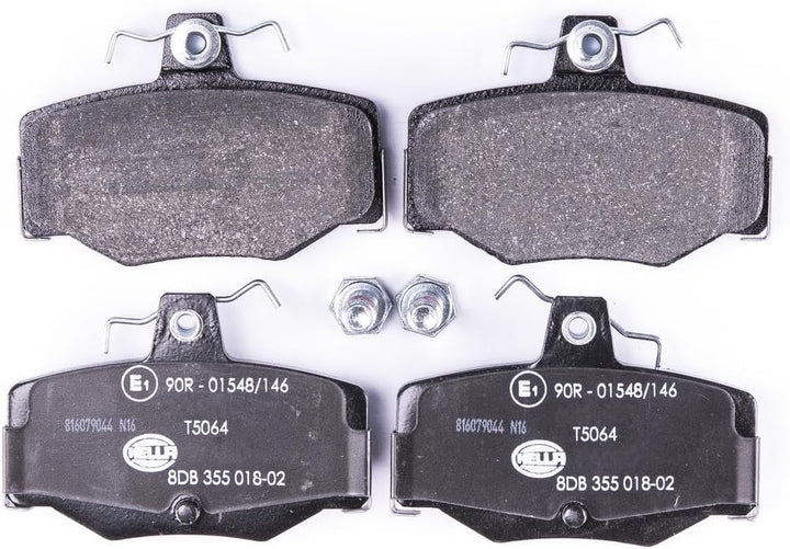 HELLA PAGID 8DB 355 018-021 Bremsbelagsatz - T5064 - Dicke/Stärke: 15.6mm - Bremssystem: Lucas - nic