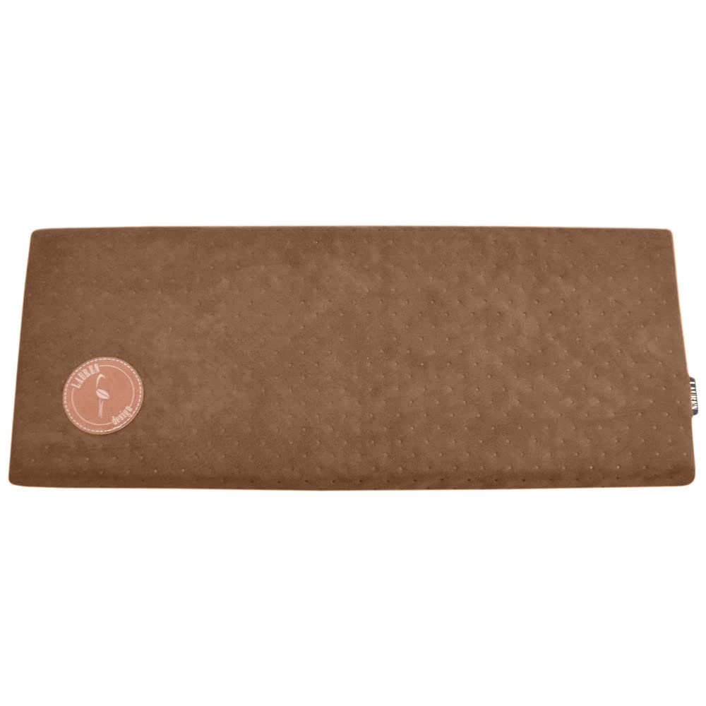 Z4L WauWau Haustier Fensterbank Cleo 50cm x 20cm braun gesteppt 50 x 20 x 3cm (S) Braun, 50 x 20 x 3