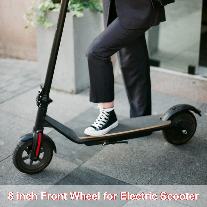 PEESHON E Scooter Reifen 8 Zoll, Voll Vorderrad 200×50, Ersatzräder für Scooter, Elektroroller Vollg