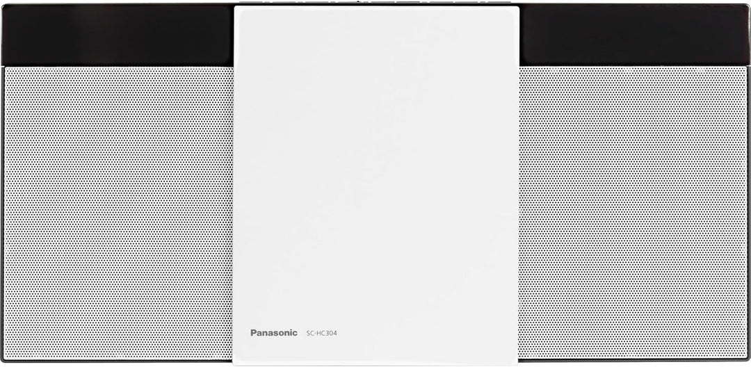 Panasonic SC-HC304EG-W Design-Stereo mit Digital DAB+ (Bluetooth, UKW, , CD, Micro- mit 20 Watt RMS)