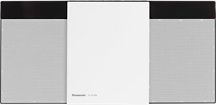 Panasonic SC-HC304EG-W Design-Stereo mit Digital DAB+ (Bluetooth, UKW, , CD, Micro- mit 20 Watt RMS)