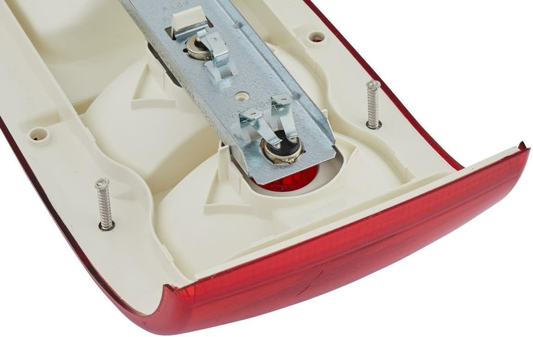 HELLA - Heckleuchte - Caraluna I - Glühlampe - 12V - Einbau/geschraubt - Lichtscheibenfarbe: weiss/r