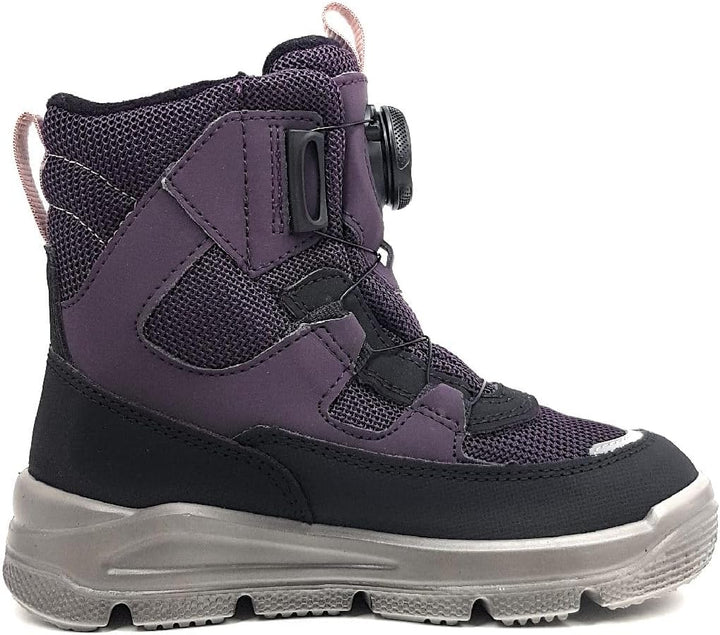 Superfit Mädchen Mars Warm Gefütterte Gore-tex Schneestiefel 28 EU Schwarz Lila 0060, 28 EU Schwarz