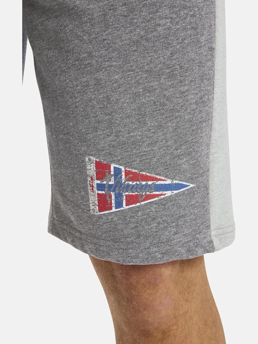 Jan Vanderstorm Herren Doppelpack Jogginghose Haral Kurze Hose Casual Shorts L Dunkelgrau, L Dunkelg