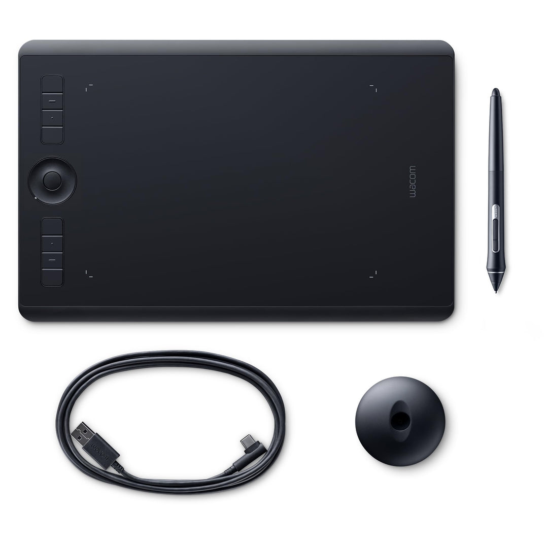Wacom Intuos Pro Medium Grafik-Tablett mit Bluetooth-Funktion – Beliebtes Format für digitales Zeich
