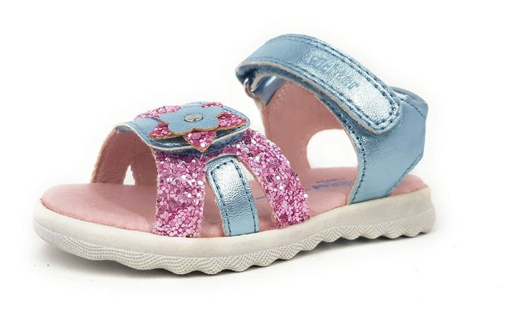 Richter Kinderschuhe Kleinkinder Lauflern Sandalen Mehrfarbig Freizeit 20 EU Ciel Lotus, 20 EU Ciel