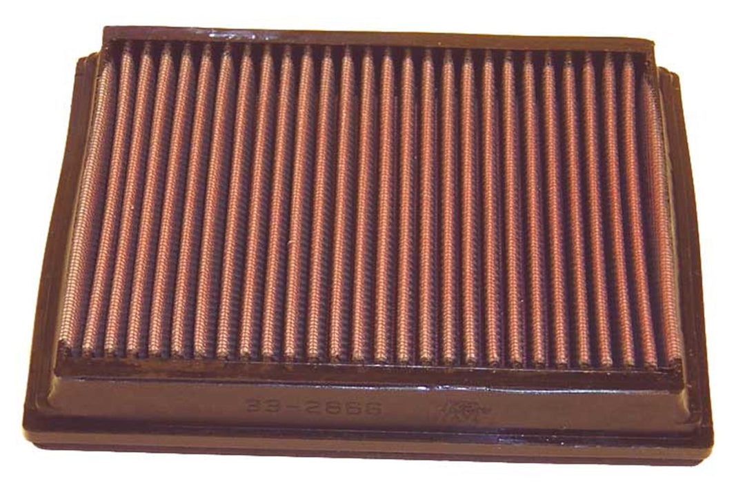 K&N 33-2866 Motorluftfilter: Hochleistung, Prämie, Abwaschbar, Ersatzfilter,Erhöhte Leistung, 2002-2