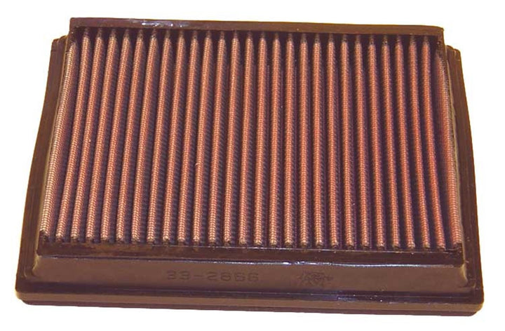 K&N 33-2866 Motorluftfilter: Hochleistung, Prämie, Abwaschbar, Ersatzfilter,Erhöhte Leistung, 2002-2