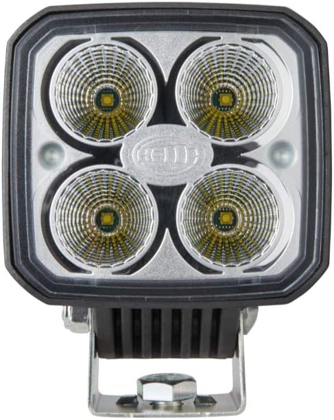 HELLA - LED-Arbeitsscheinwerfer - Q90 compact - 12/24V - 1200lm - geschraubt/Anbau - schwenkbarer Mo