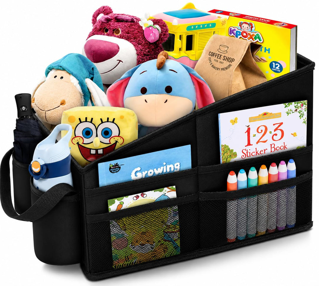 WOCVRYY Autositz Organizer Auto Zubehör Innenraum Frauen Kinder Rücksitz Beifahrersitz Organizer für