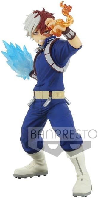 Banpresto My Hero Academia - Shoto Todoroki - Figurine Amazing Heroes 14cm
