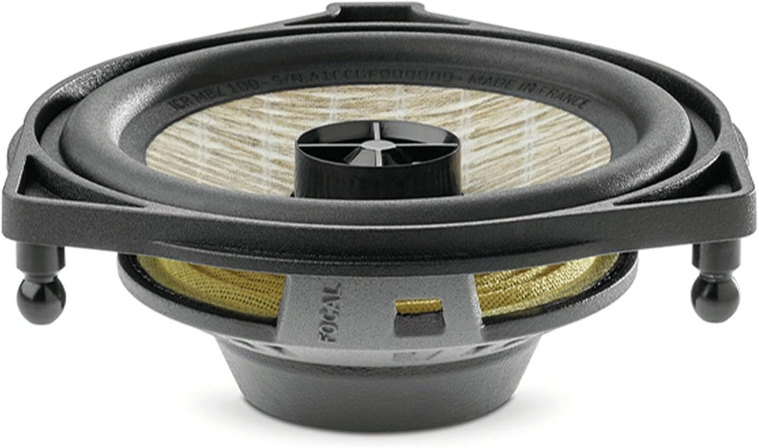 Focal ICRMBZ100 Inside 2-Wege Koax Lautsprecher 10 cm Kompatibel für Mercedes Benz C-Klasse W205, GL
