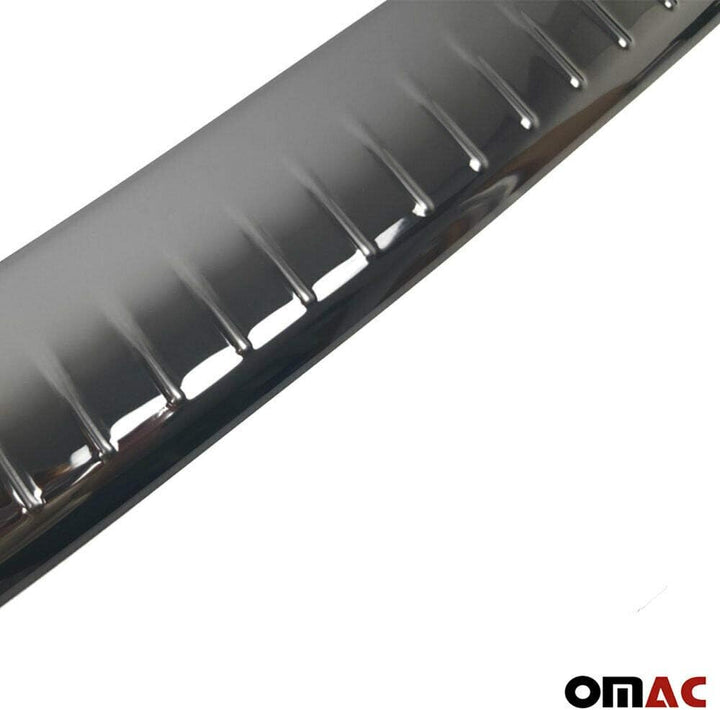 Ladekantenschutz Stossstangenschutz kompatibel mit VW Transporter T5 2003-2015 Edelstahl Chrom Dunke