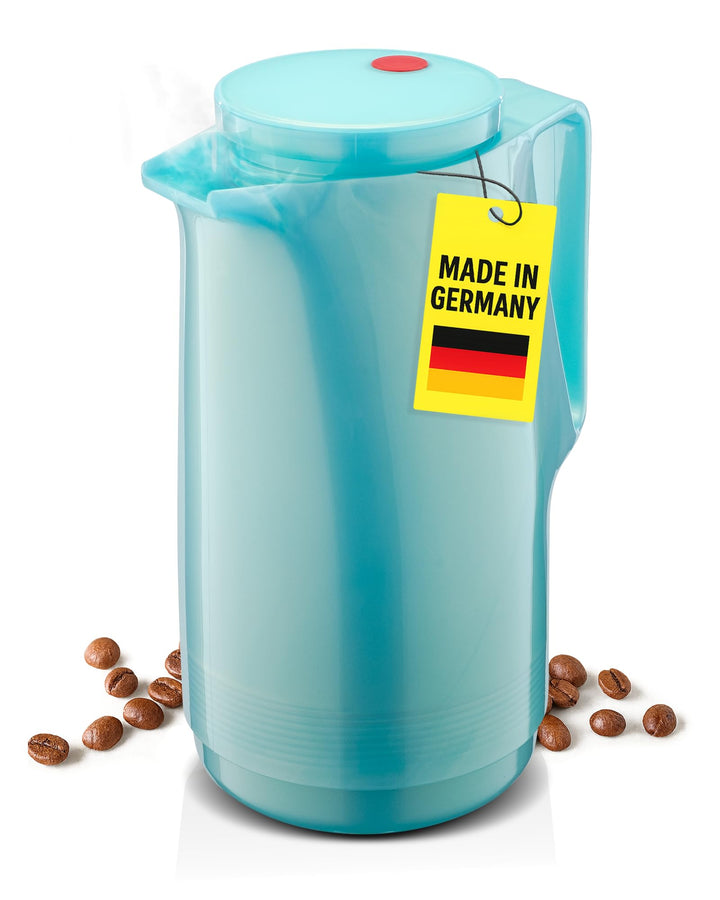 ROTPUNKT Isolierkanne 760 Maxima 1,0 l | Zweifunktions-Drehverschluss | BPA-frei - gesundes Trinken
