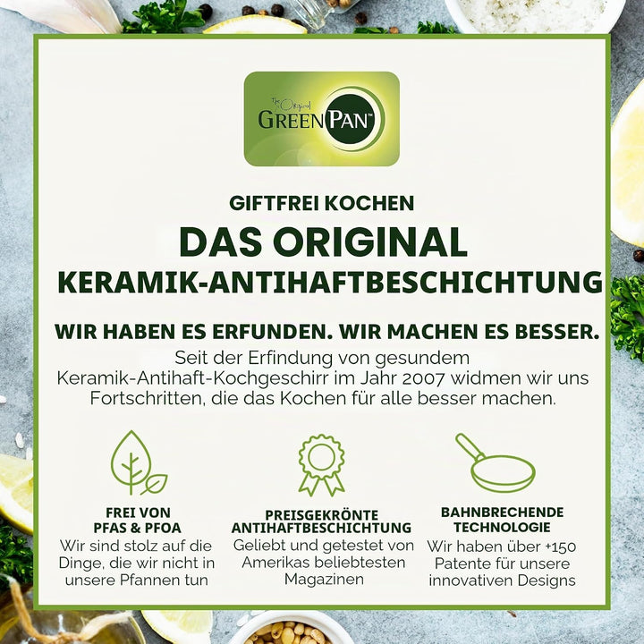 GreenPan Elite 8-in-1 Programmierbarer 6L Slow Cooker Multikocher,Spülmaschinenfester Deckel &amp; Topf,