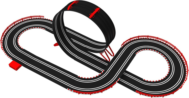 SCALEXTRIC - Compact Circuit - Komplette Rennstrecke - 2 Autos enthalten - Massstab 1:43 (Circuito C