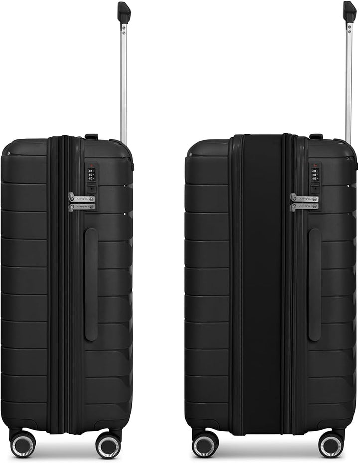 Franky Kabinen-Koffer für Damen und Herren | Kleiner Cabin-Trolley 36 x 20 x 55 cm aus hochwertigem,