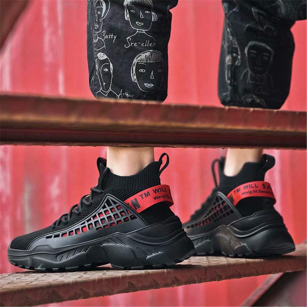 FUSHITON Herren Turnschuhe atmungsaktive Sportschuhe Leichte Freizeitschuhe lässig Strassenlaufschuh