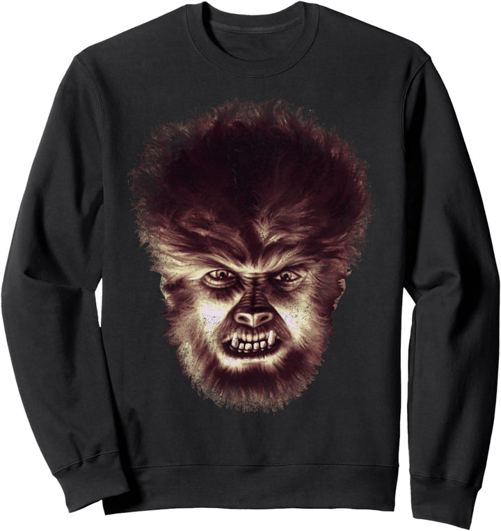 Universal Monsters The Wolfman Face Sweatshirt