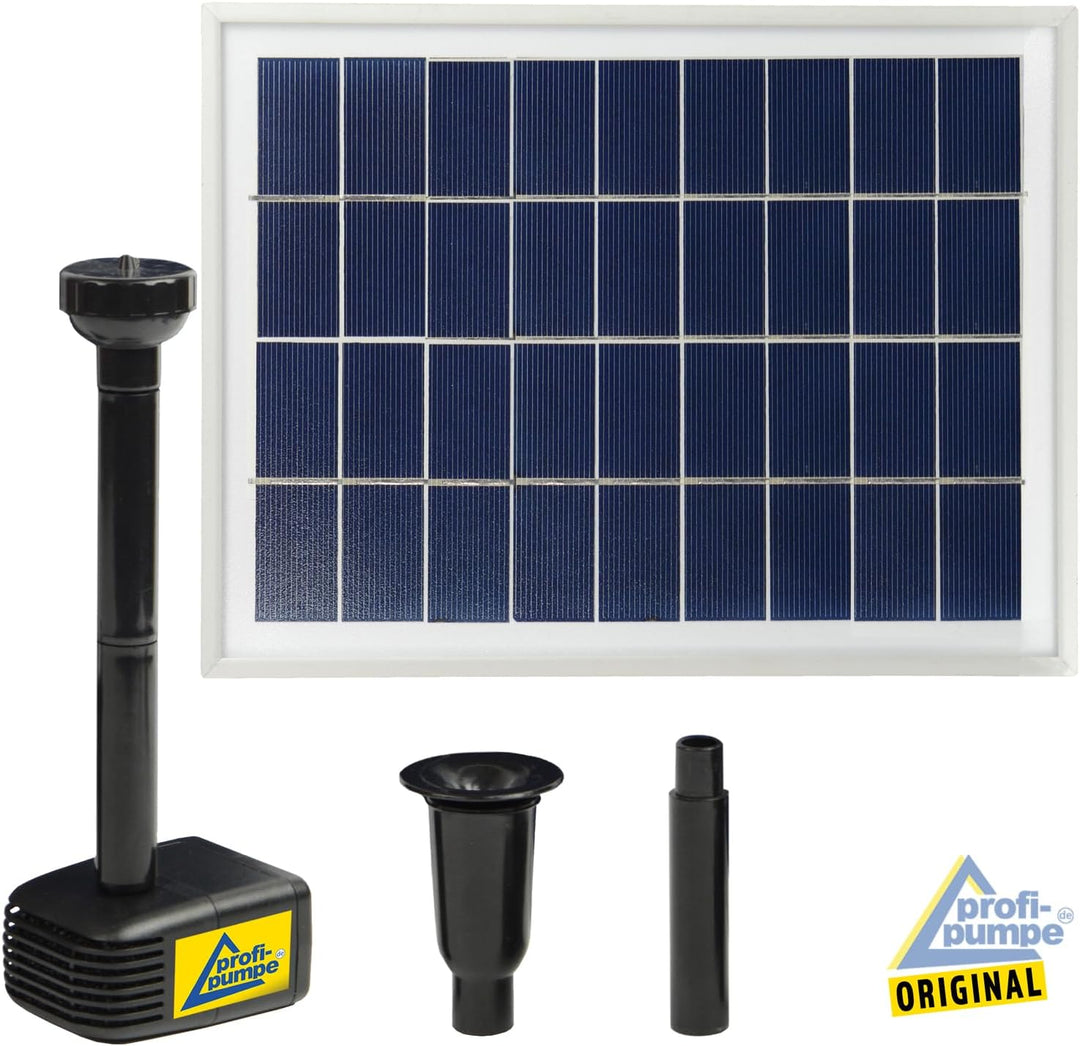 SOLAR TEICHPUMPE für GARTENTEICH SPRINGBRUNNEN GARTENBRUNNEN SOLAR TEICHPUMPE Oasis 1300-1 Solar-Tei