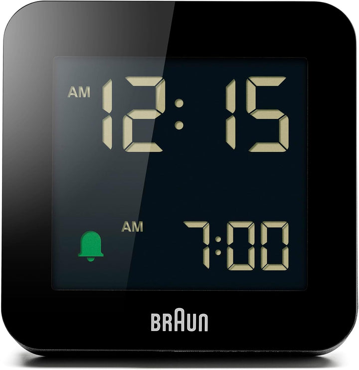 Braun Digitaler Wecker Schlummerfunktion, Negatives LC-Display, Schnelleinstellfunktion, Crescendo-A