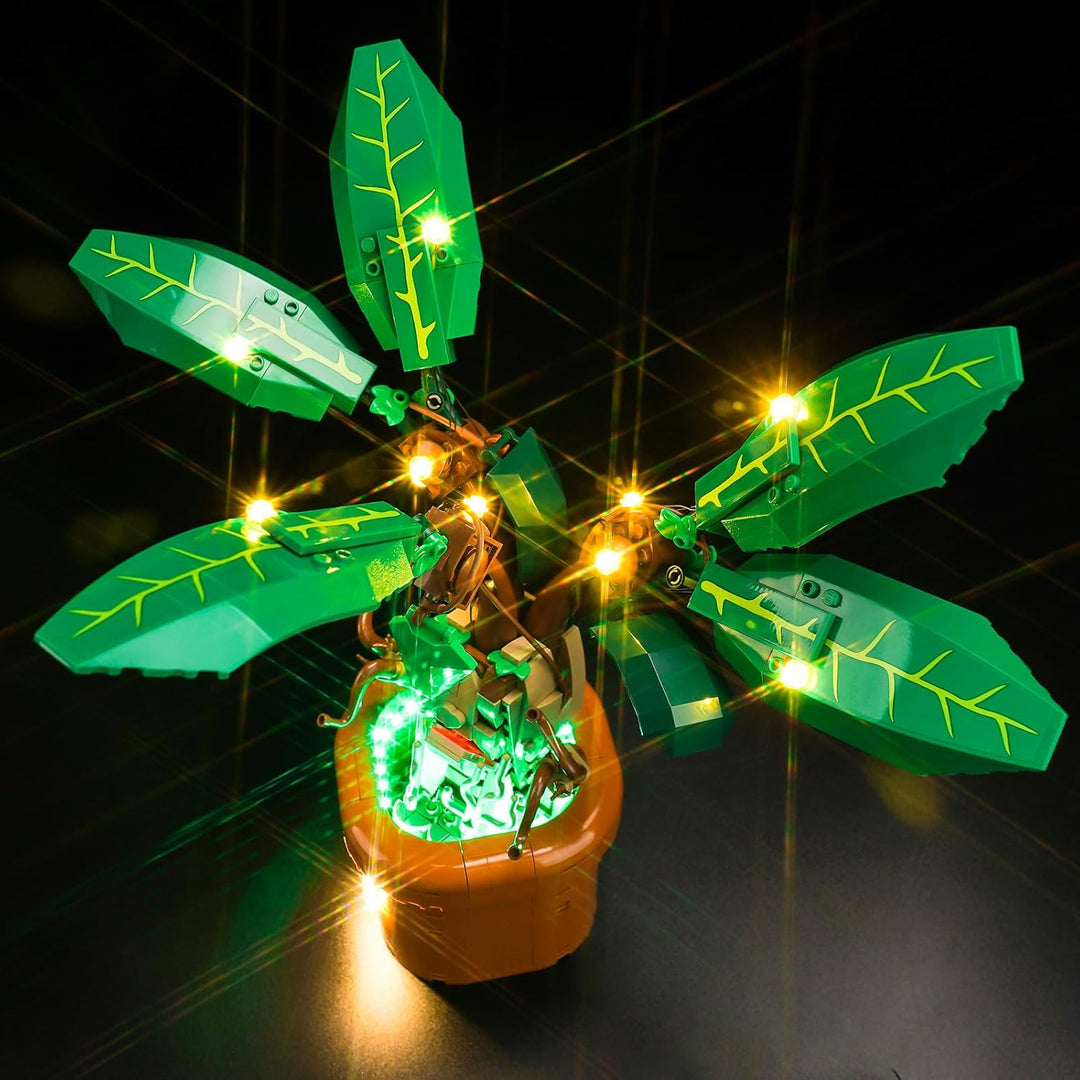 Music Version Licht-Kit für Lego Harry Potter Zaubertrankpflanze: Alraune 76433 (Nicht Lego), Led Be