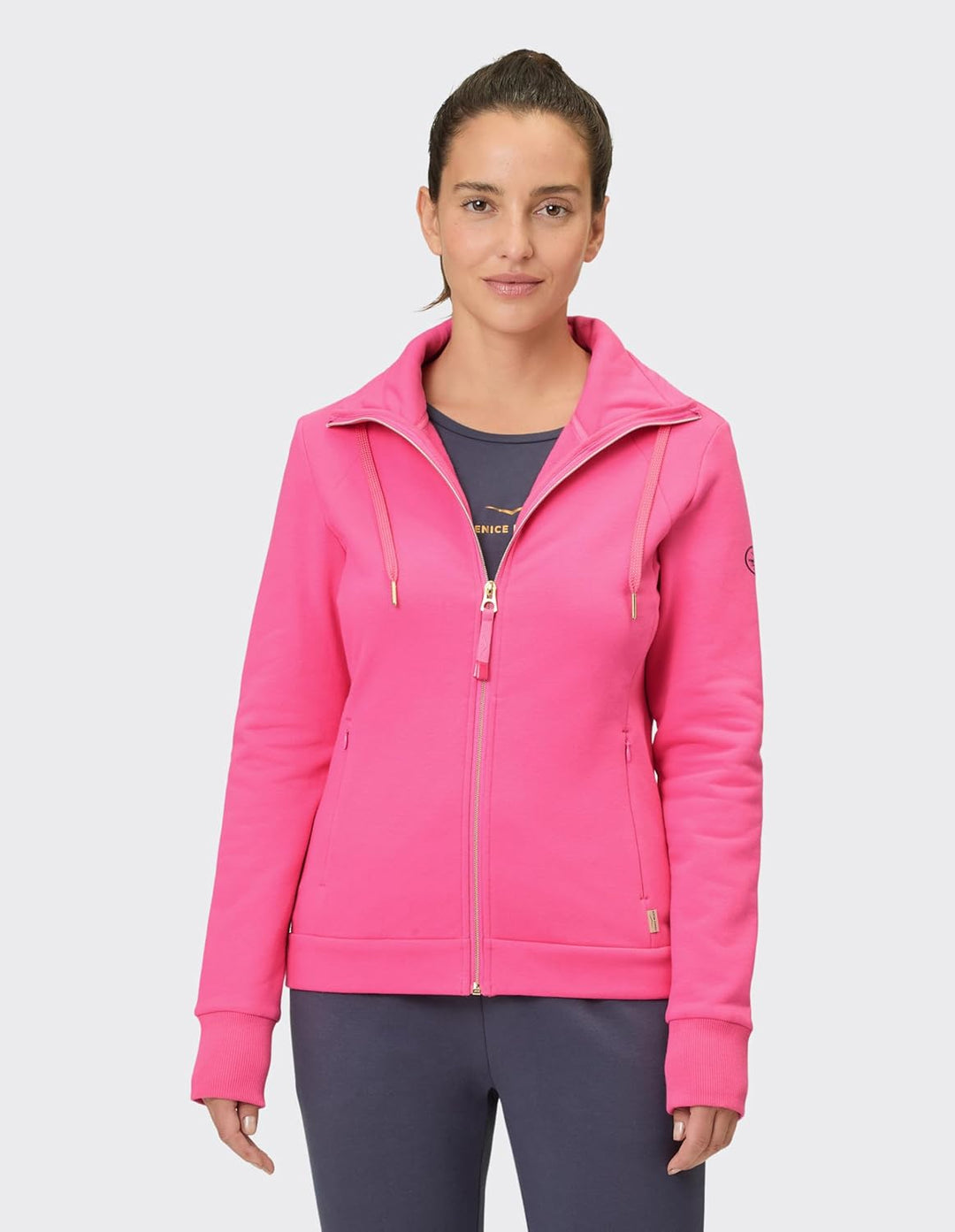 Venice Beach Sweatjacke VB Caron L Tourmaline Pink, L Tourmaline Pink