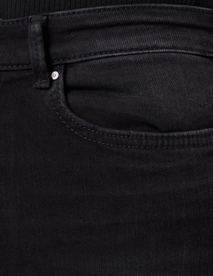 PIECES Damen Onlforever High Skinny Dnm Ext XS / 32L Washed Black, XS / 32L Washed Black