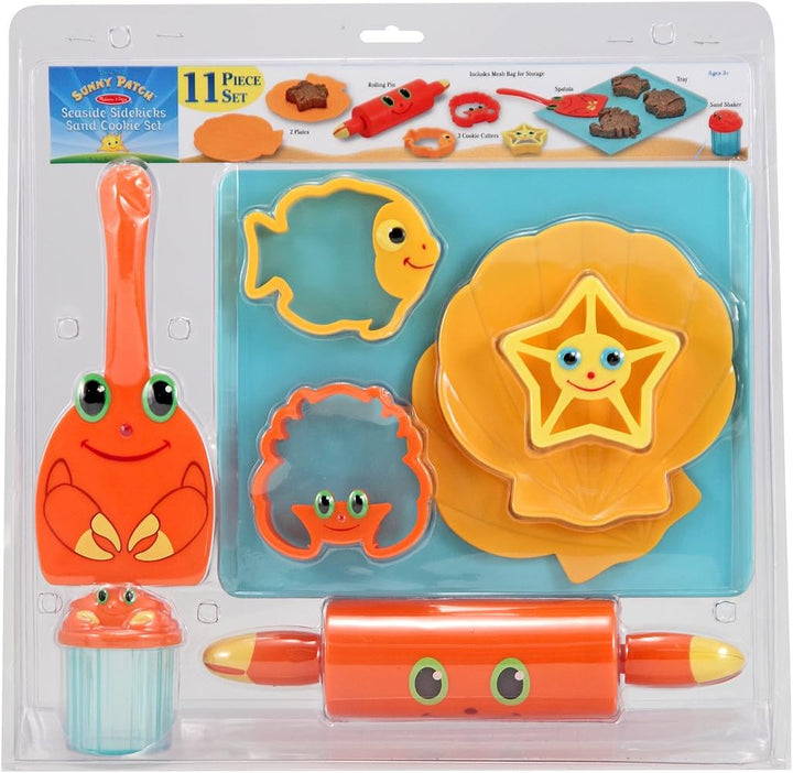 Melissa &amp; Doug Backset und Ausstechformen für Sandplätzchen (11 Teile)