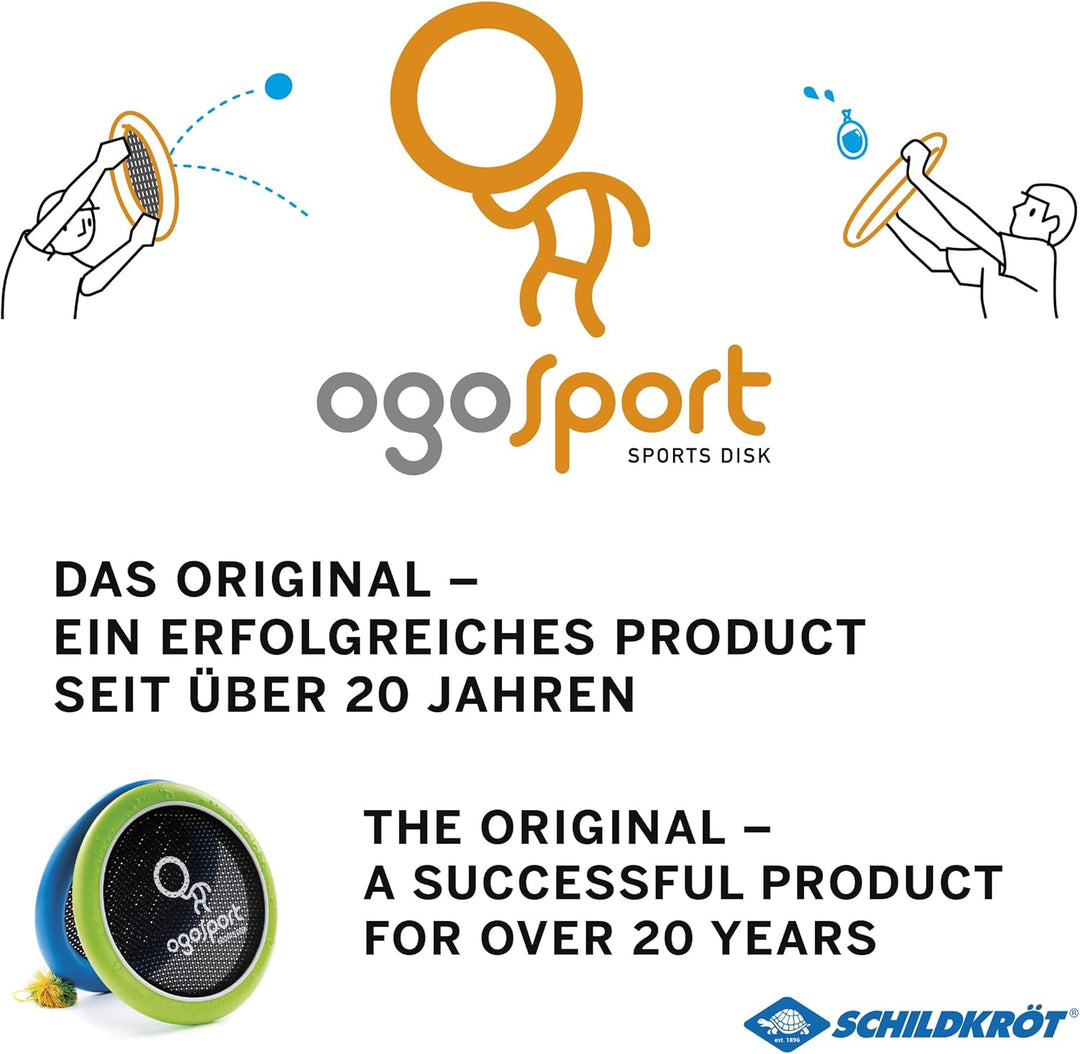 Schildkröt Ogo Sport Set, 2 Ogo Softdiscs Ø29cm, 1 Ball, Standardgrösse, der beliebte Spiel-Klassike