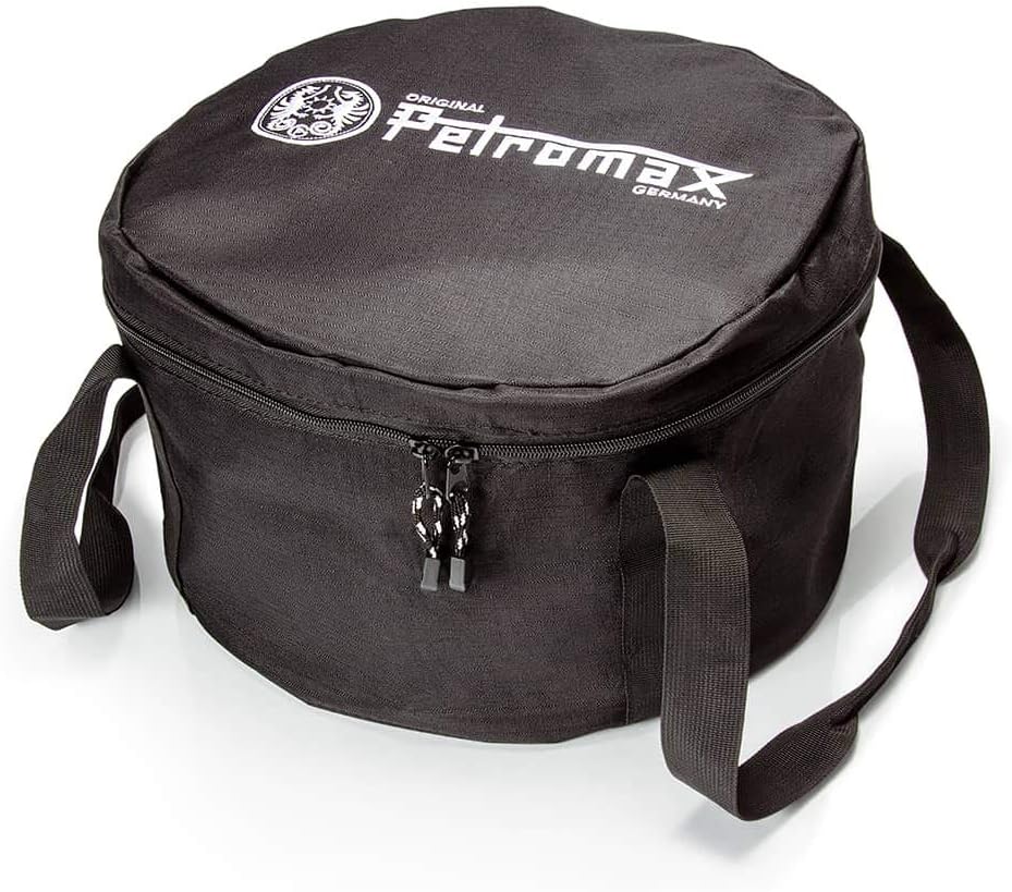 Petromax Original Transporttasche für Feuertopf Schwarz passend für FT6 und FT9, Schwarz passend für