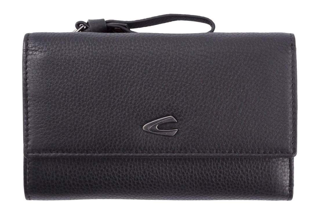 camel active, Pura, Damen, Geldbörse, one size , Schwarz, 14x3x8,5 cm, Schwarz