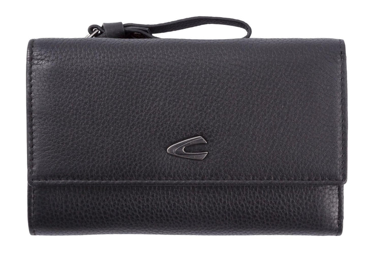 camel active, Pura, Damen, Geldbörse, one size , Schwarz, 14x3x8,5 cm, Schwarz