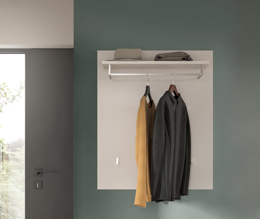 xonox.home Garderobe Solero Wandpaneel Paneel Wandboard Wandgarderobe Garderobenwand Garderobenpanee