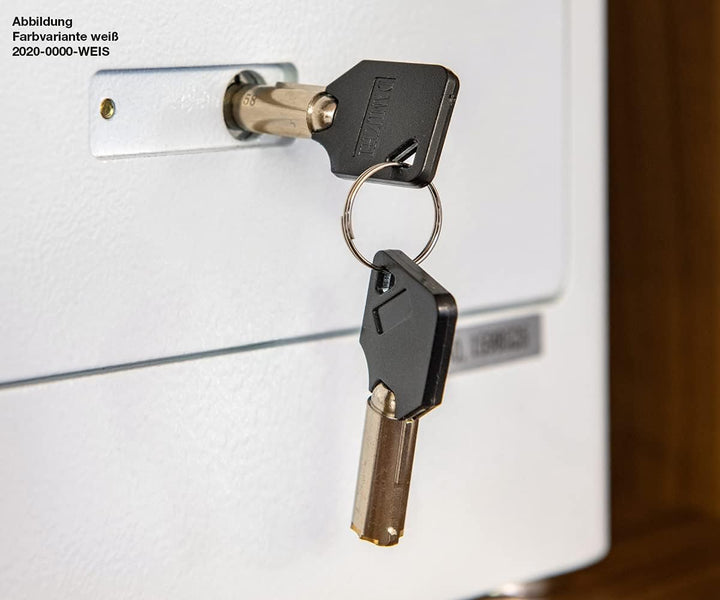 mySafe Premium 450 | elektronischer Schrank-Tresor | Zahlencode & Fingerscan | modernes Design | hoh