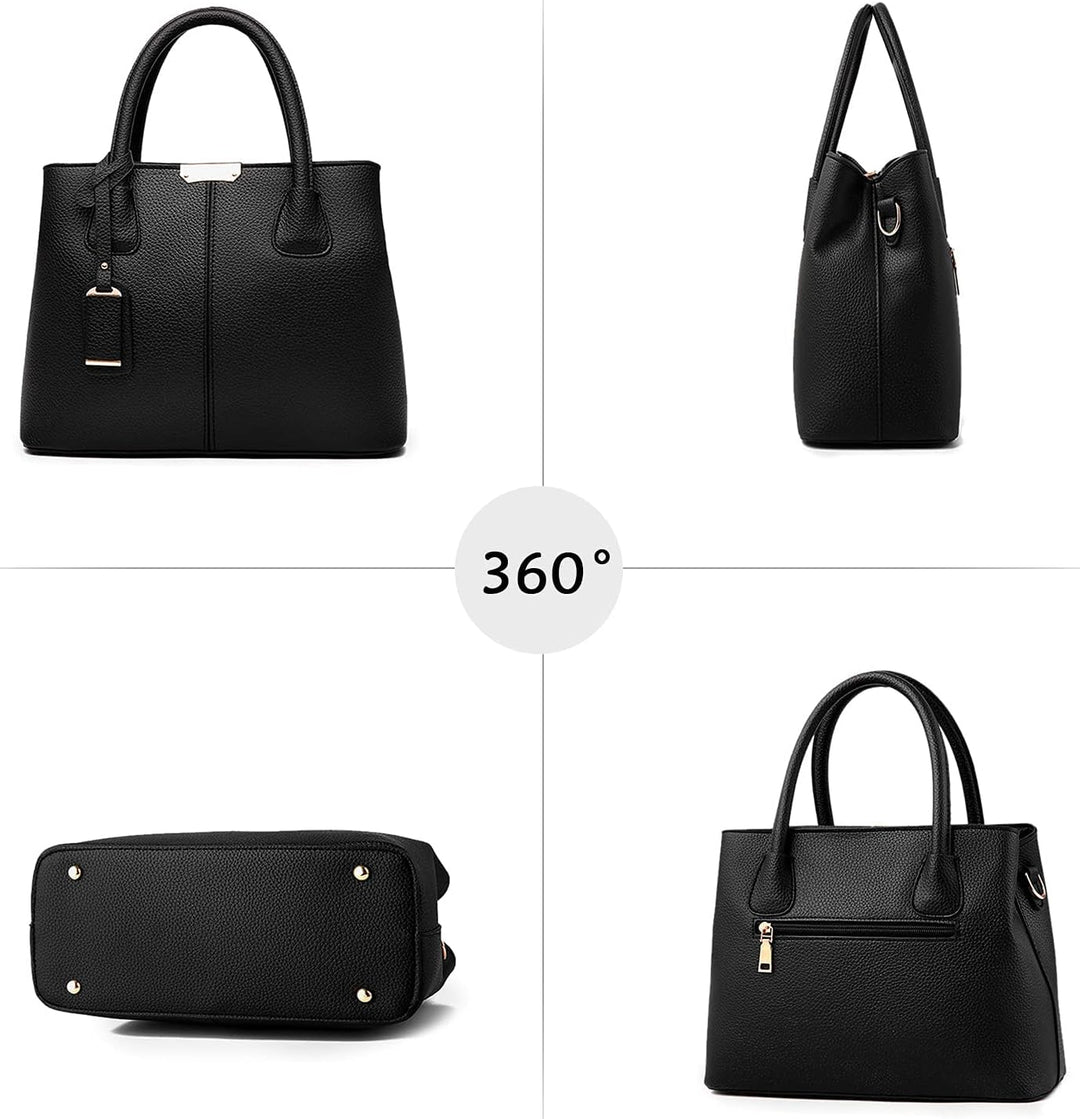 DIRRONA Elegant Damen Handtasche Schultertasche Gross Kapazität Umhängetasche Beiläufig Reise Tasche
