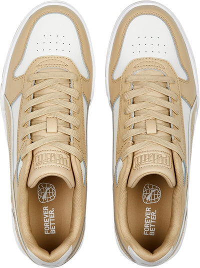 PUMA Unisex CALI WN'S Low-Top Trainer 37.5 EU Vapor Gray Toasted Almond Puma Gold, 37.5 EU Vapor Gra