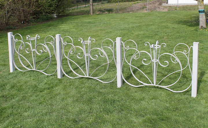 Zaunelement Alu Gartenzaun 102 cm Zaunelemente aus Aluminium Zaun Aluzaun, Zaunelement