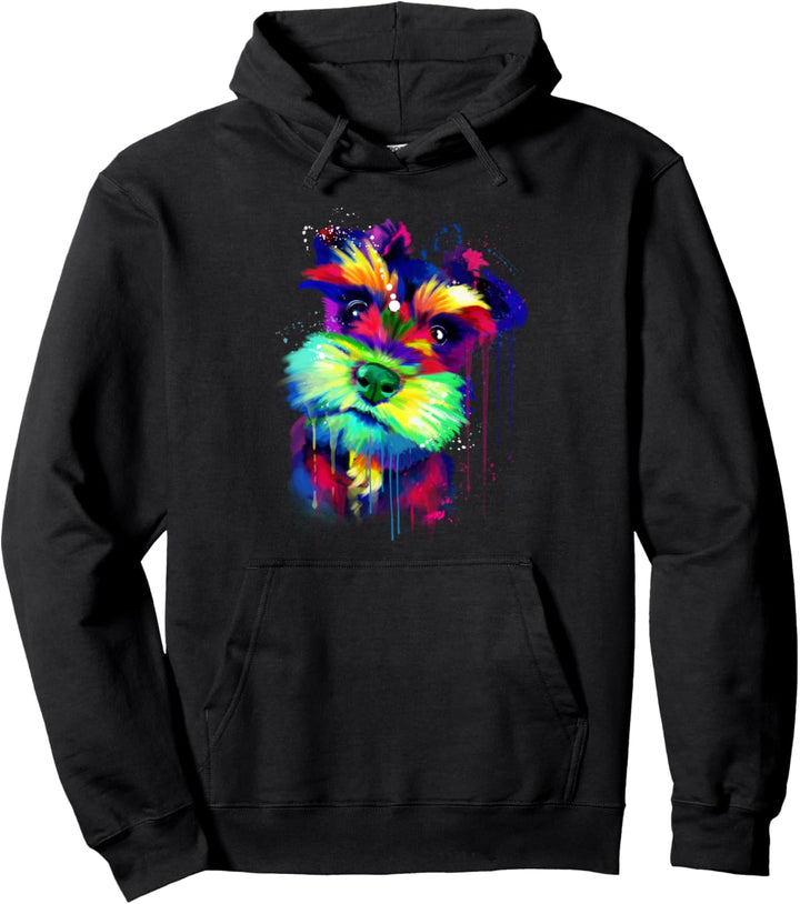 Schnauzer für eine Schnauzer Mama Pullover Hoodie
