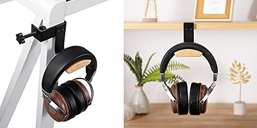 GGF Kopfhörer Halter Kopfhörer Ständer mit 6cm Breiter Kopfstütze aus Buche Headset Halterung Verste