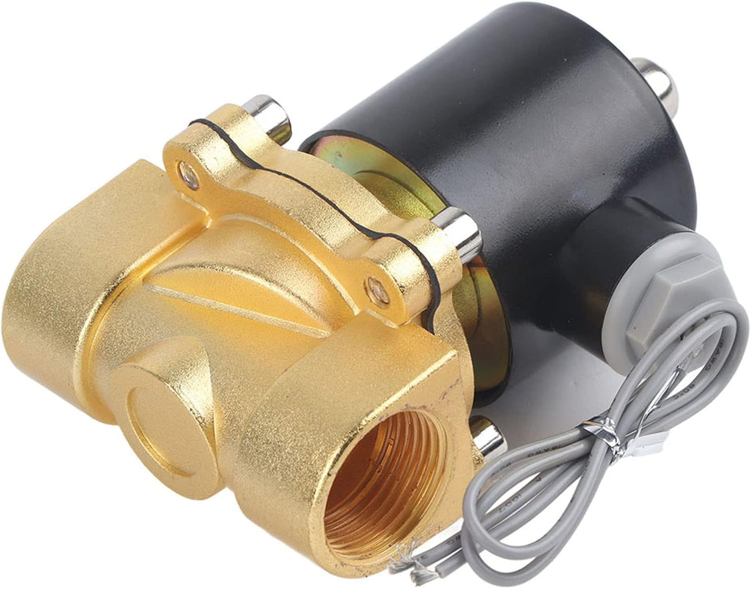 DC24V 3/4 "DN20 Messing elektrisches Magnetventil für Wasser Gas Öl