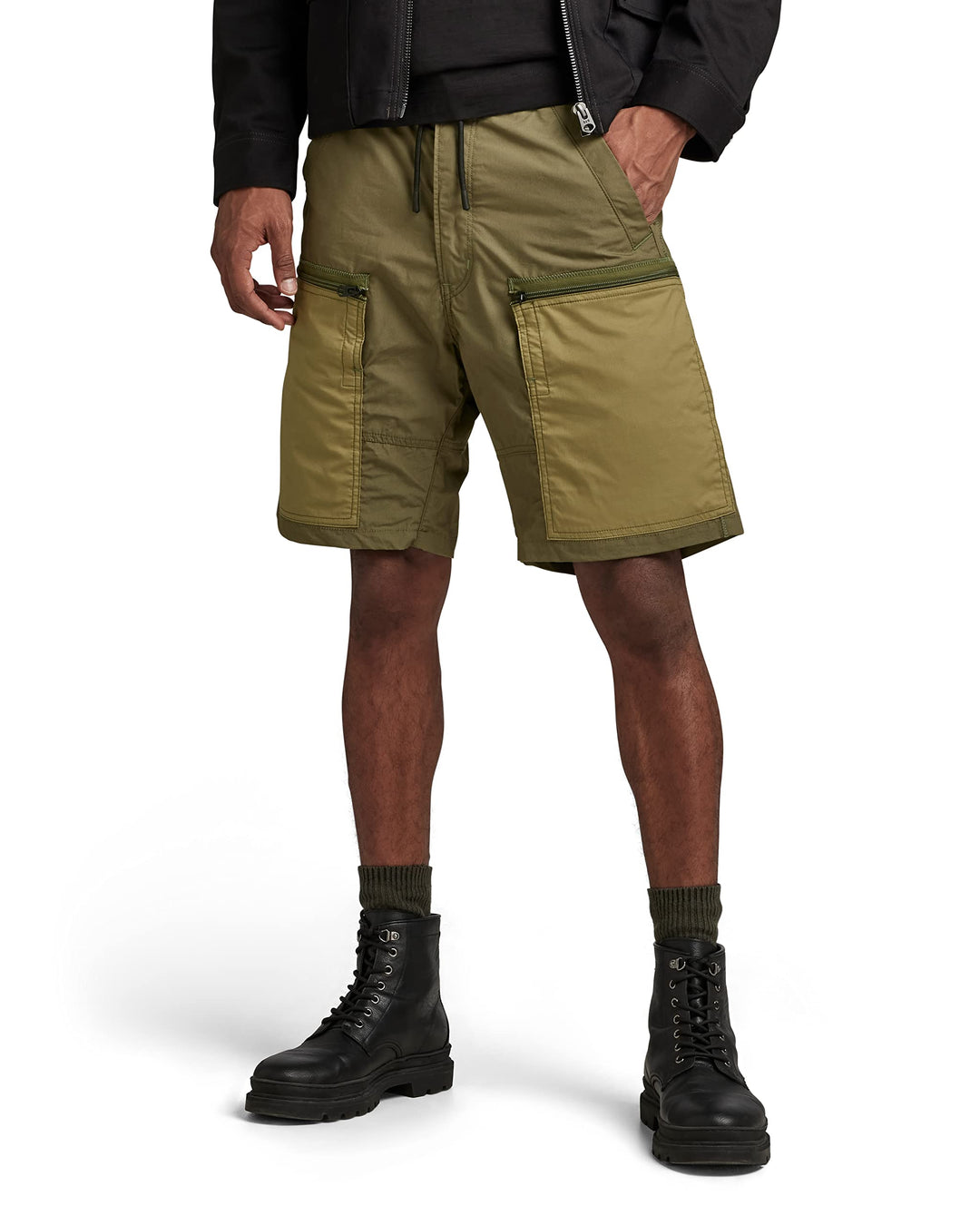 G-STAR RAW Herren 3D Pm Cb Shorts 30W Grün (Shadow Olive D21484-a790-b230), 30W Grün (Shadow Olive D