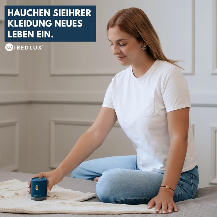 Fusselrasierer elektrisch – Fusselentferner & Entfussler für Kleidung, kompakt & tragbar – wiederauf